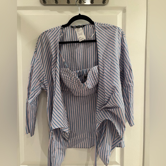 Zara Bralette and Shirt Matching Set - Picture 4 of 5